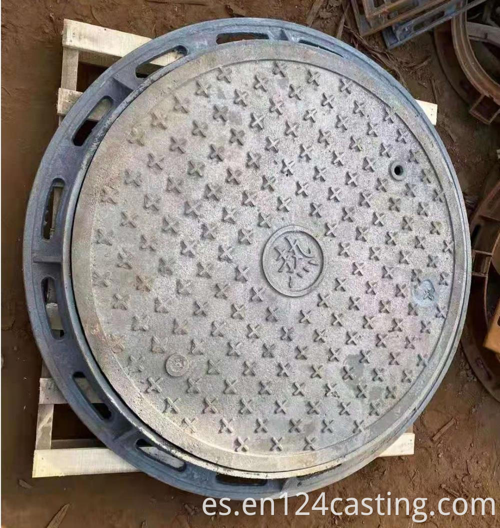 Round Ductile Manhole Cover Old Style Co650 D400